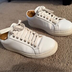 Thursday Boot Company White Leather Women's Sneakers